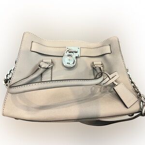 Michael Kors Silver Satchel